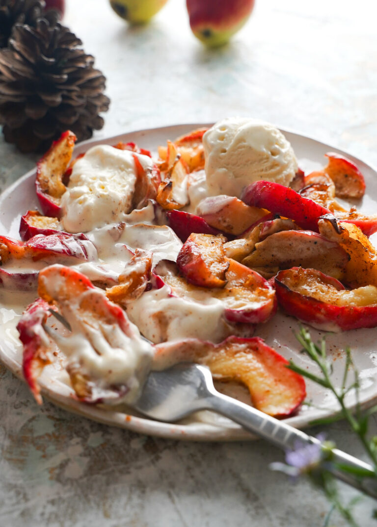 Manzanas Air Fryer: todas nutritivas