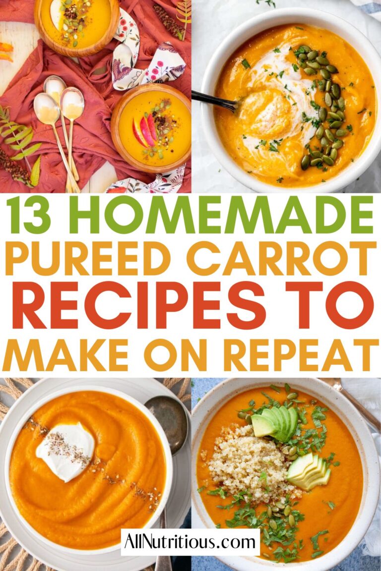 13 recetas fáciles de puré de zanahoria