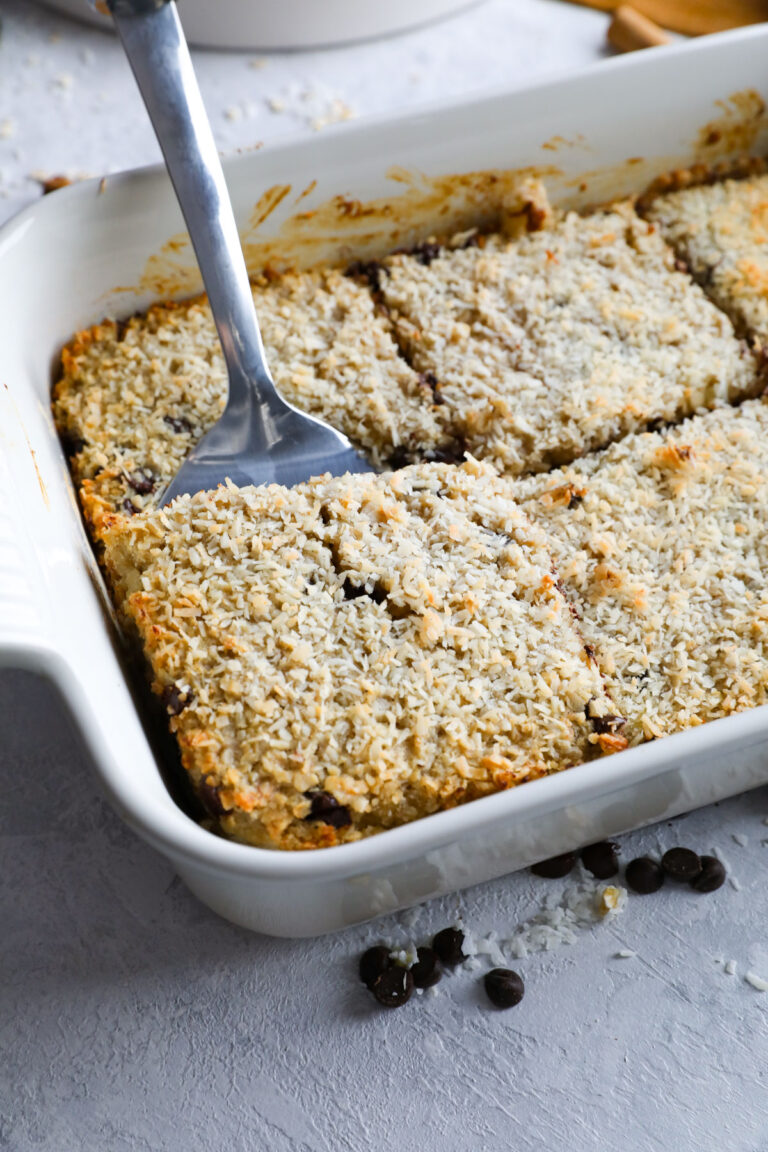 Avena Al Horno Con Chispas De Chocolate