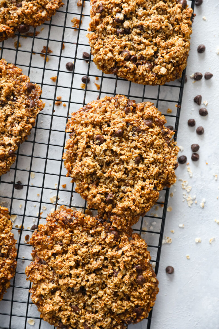 Galletas de avena con chispas de chocolate: todas nutritivas