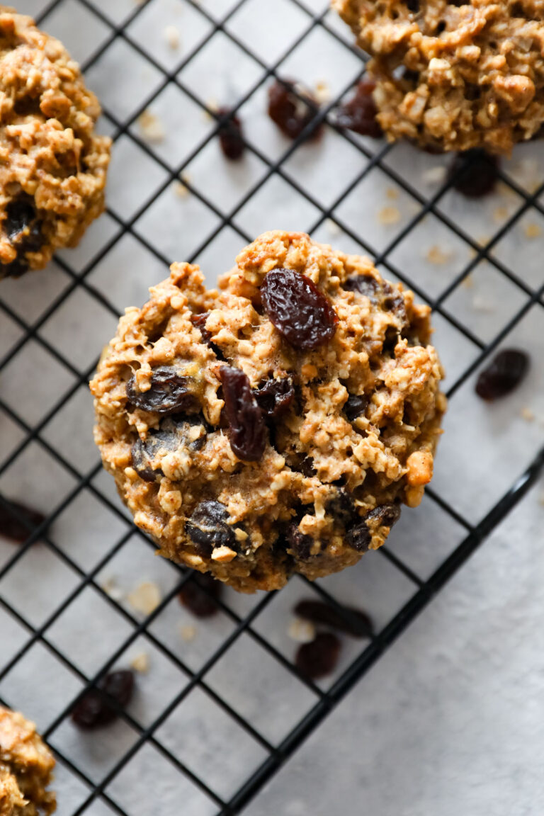 Galletas de avena con pasas: todas nutritivas