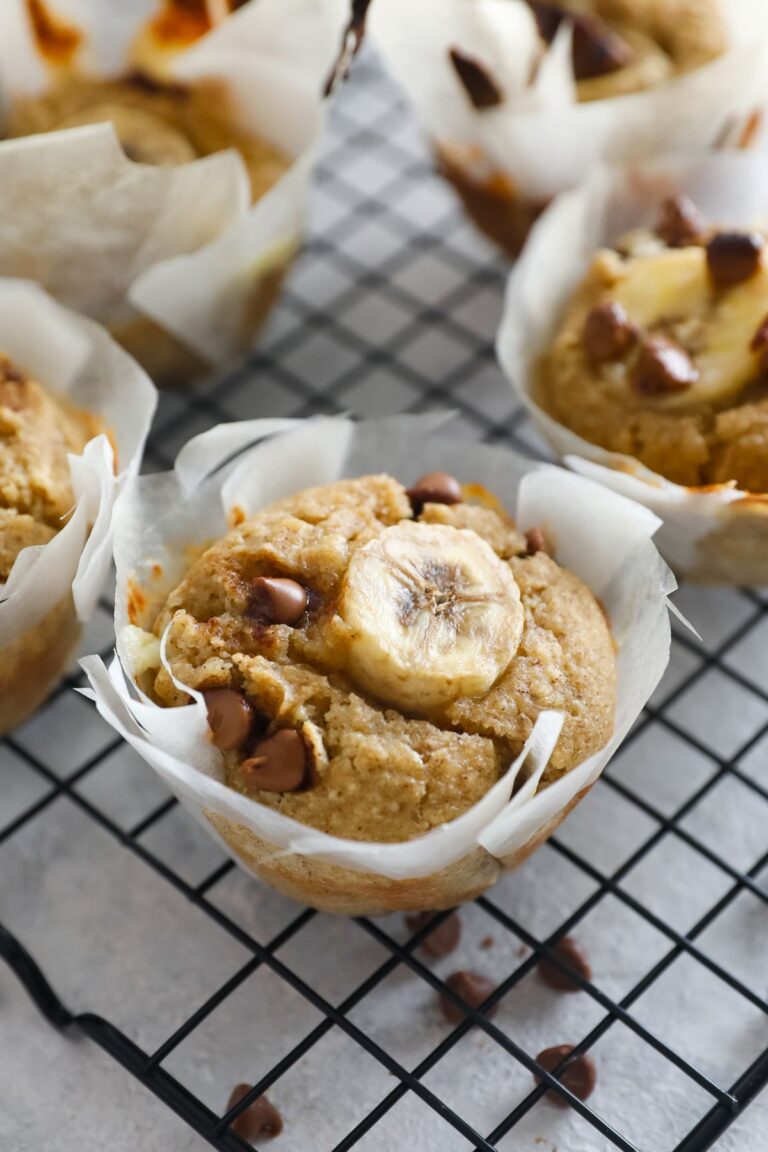 Muffins de avena y plátano: todos nutritivos