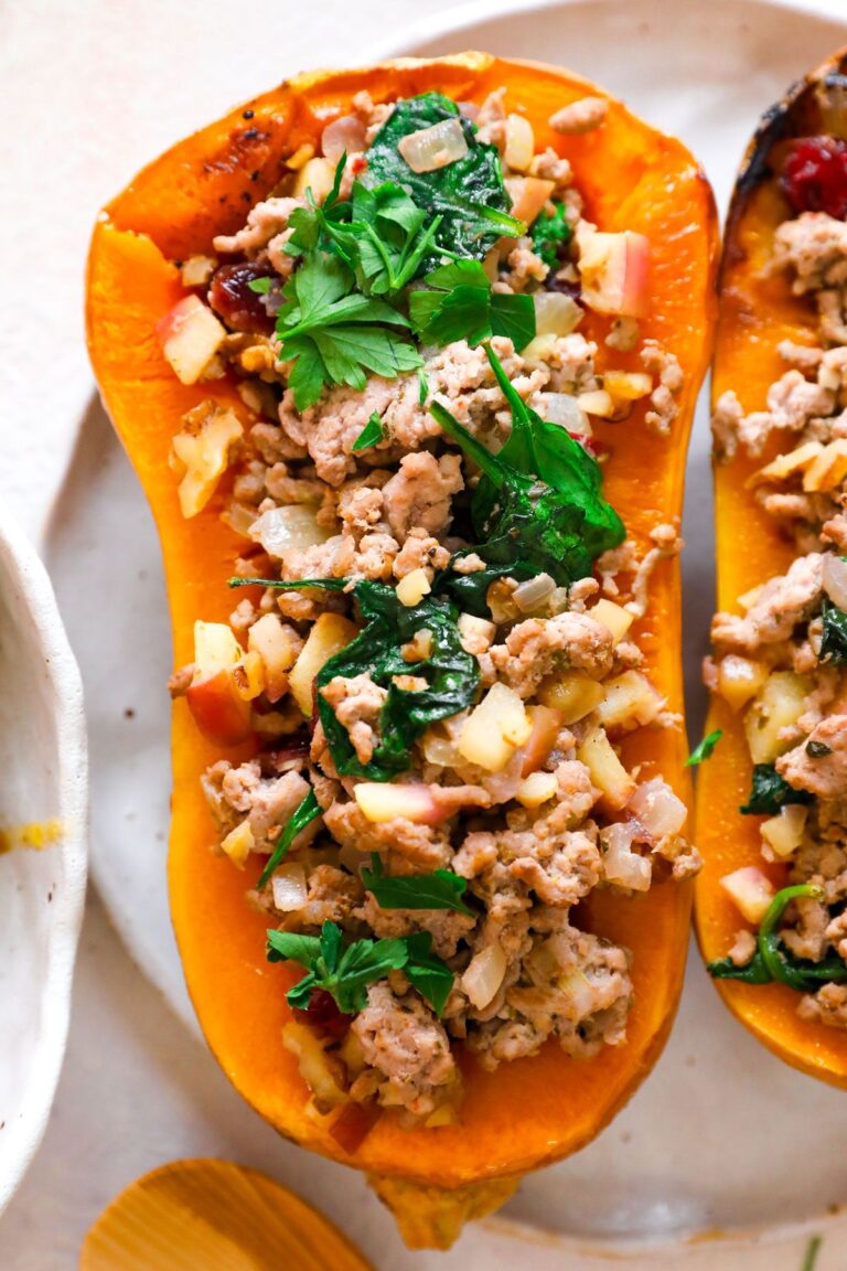 Calabaza Rellena Con Cerdo