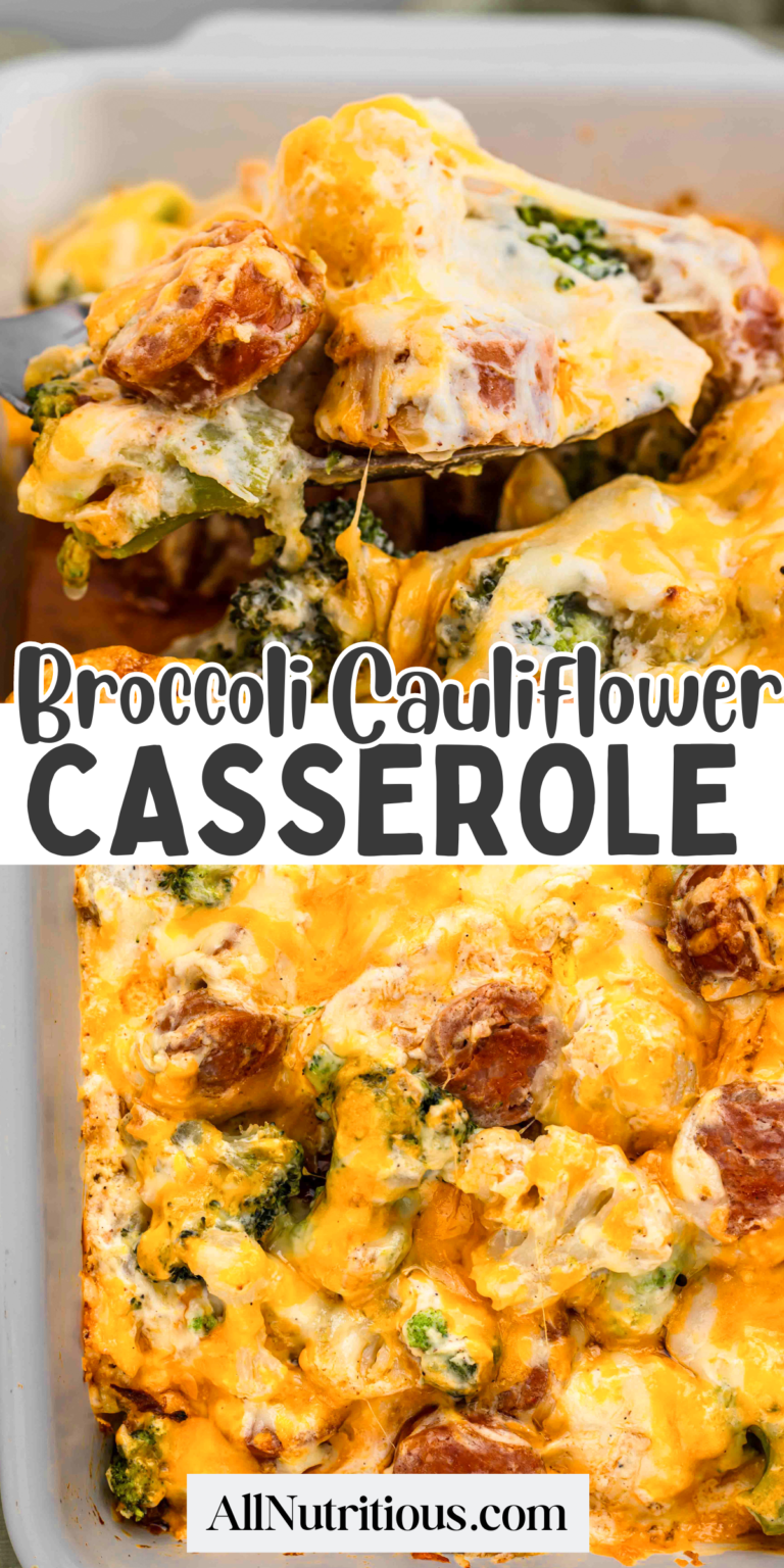 Cazuela De Coliflor Y Brócoli: Todo Nutritivo