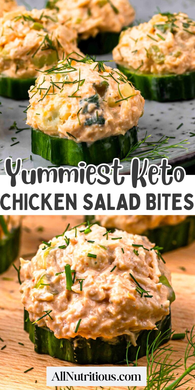 Bocaditos de ensalada de pollo: todos nutritivos