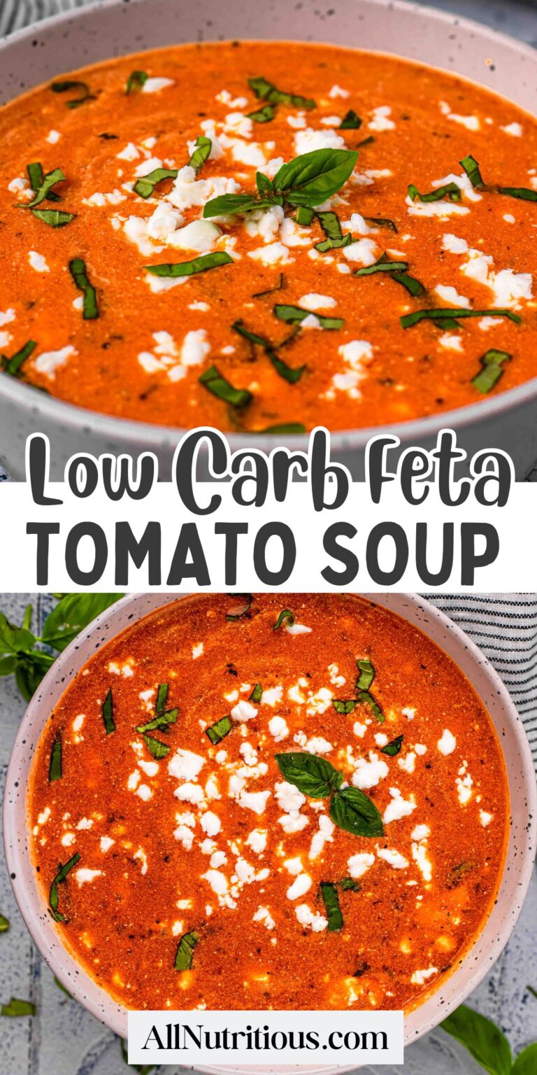 Sopa de tomate y queso feta: toda nutritiva
