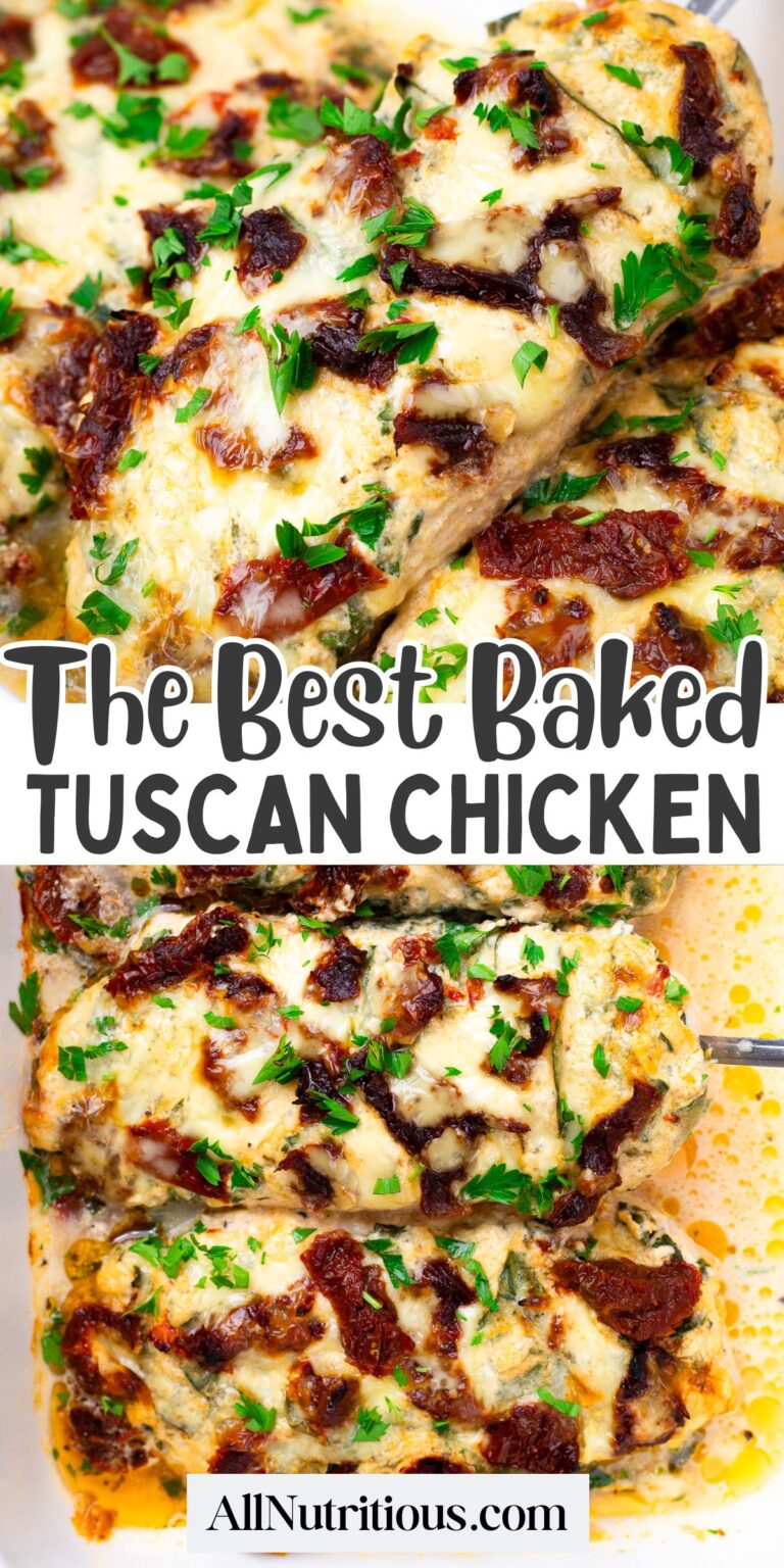Pollo toscano al horno: todo nutritivo