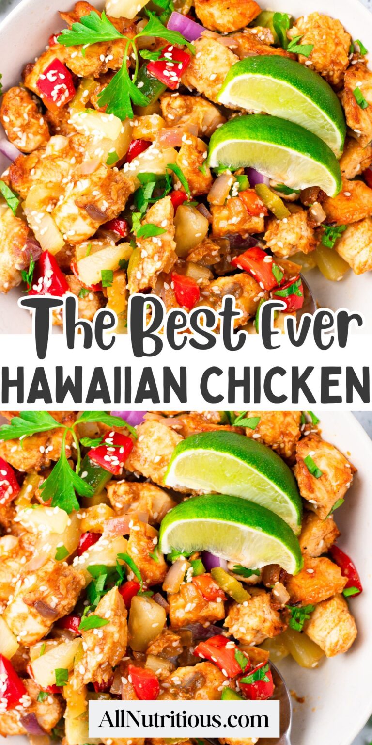 Partita de pollo hawaiana: todo nutritivo