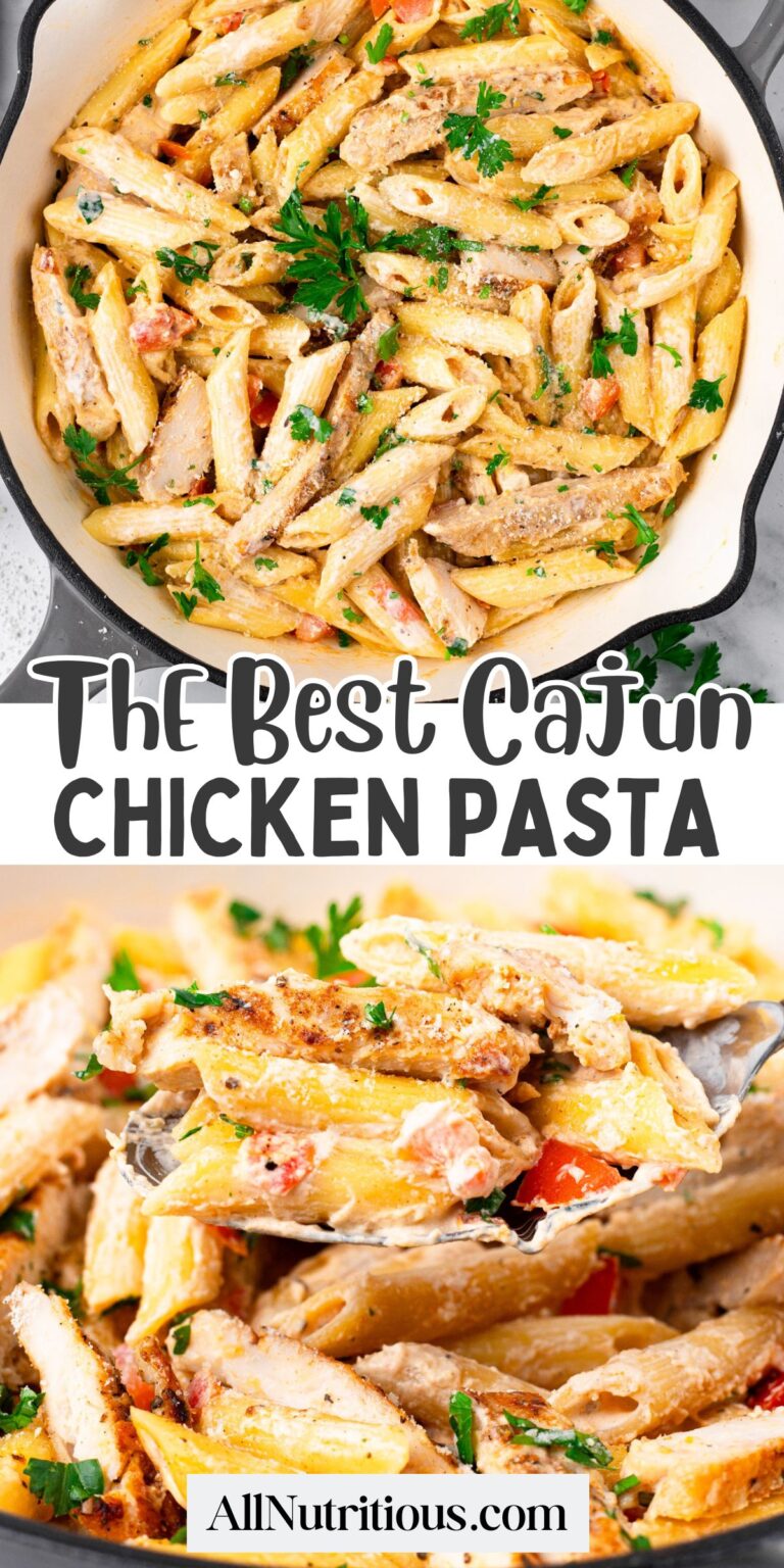 Pasta cremosa de pollo cajún – todo nutritivo