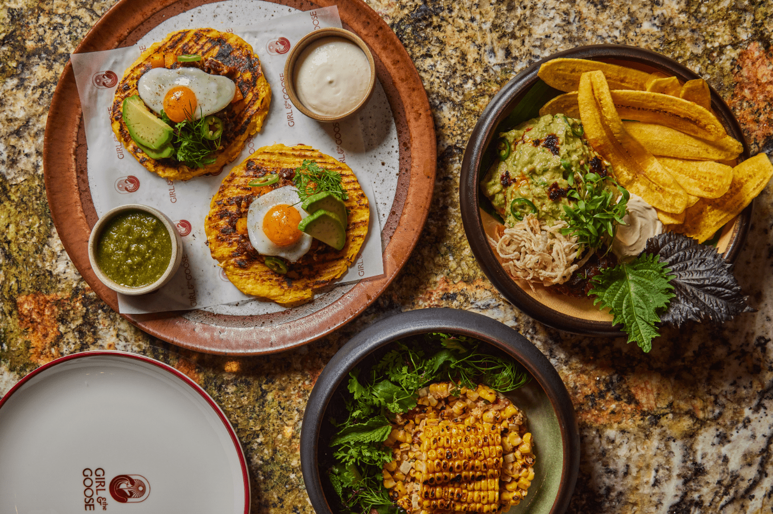 Girl & the Goose - Restaurante Centroamericano - comida