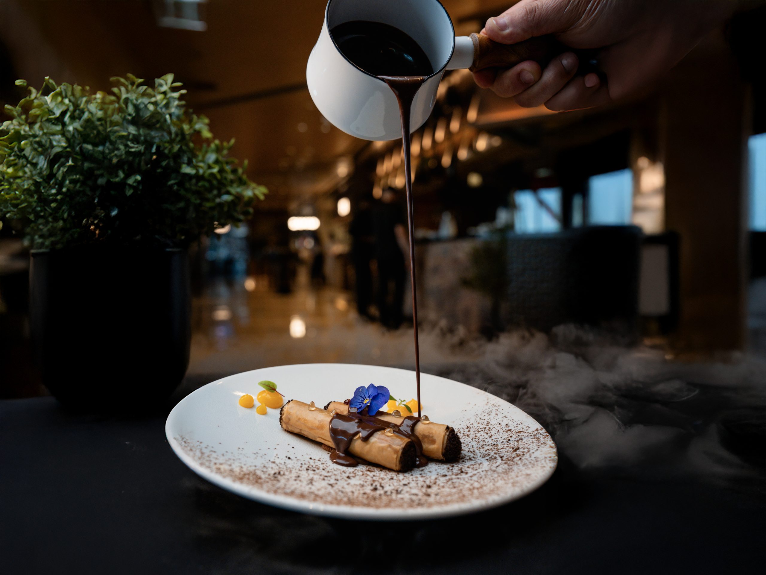 The DISH_GALAKTOBOREKO con Gianduja