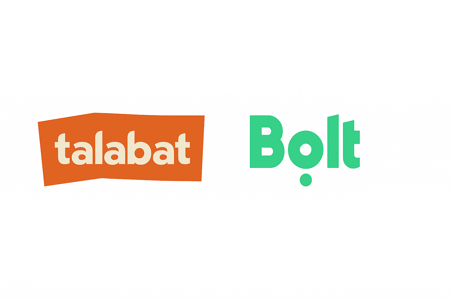 Talabat y Bolt