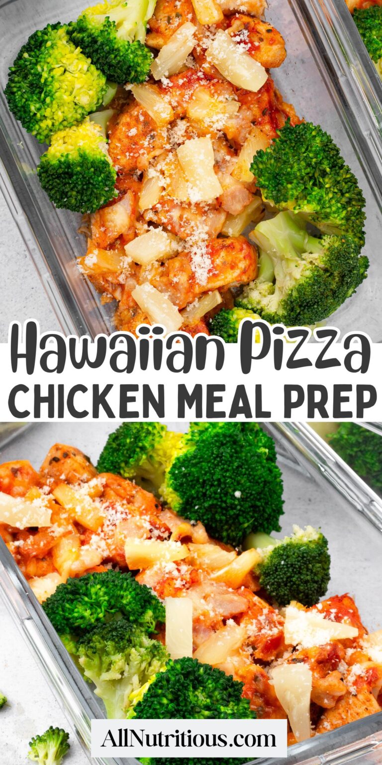 Bowls hawaianos de pollo de pizza: todo nutritivo